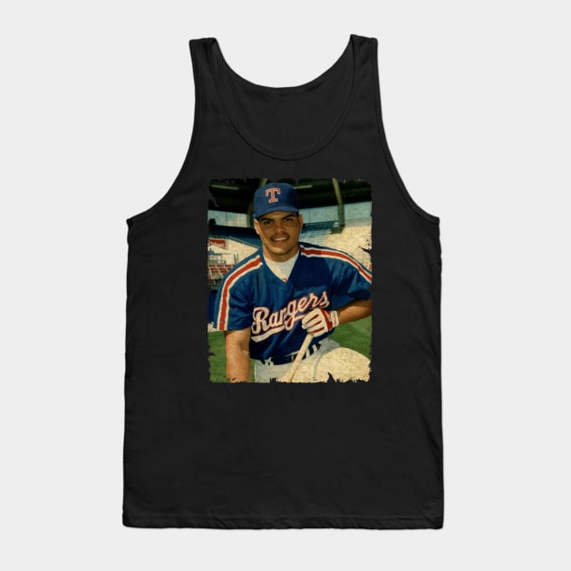 Pudge Rodriguez in Texas Rangers Tank Top by PESTA PORA